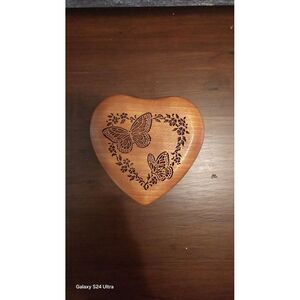 Amerigo Lasar‎ Craft Trinket Box Wooden Wind Up Musical